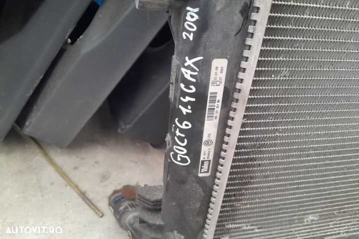 Radiator apa racire motor 1K0121251BN Volkswagen VW Golf 6 [2008 - 20 - 1