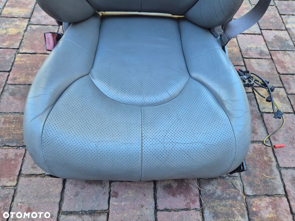 fotel lewy szary mercedes sl r129 - 2
