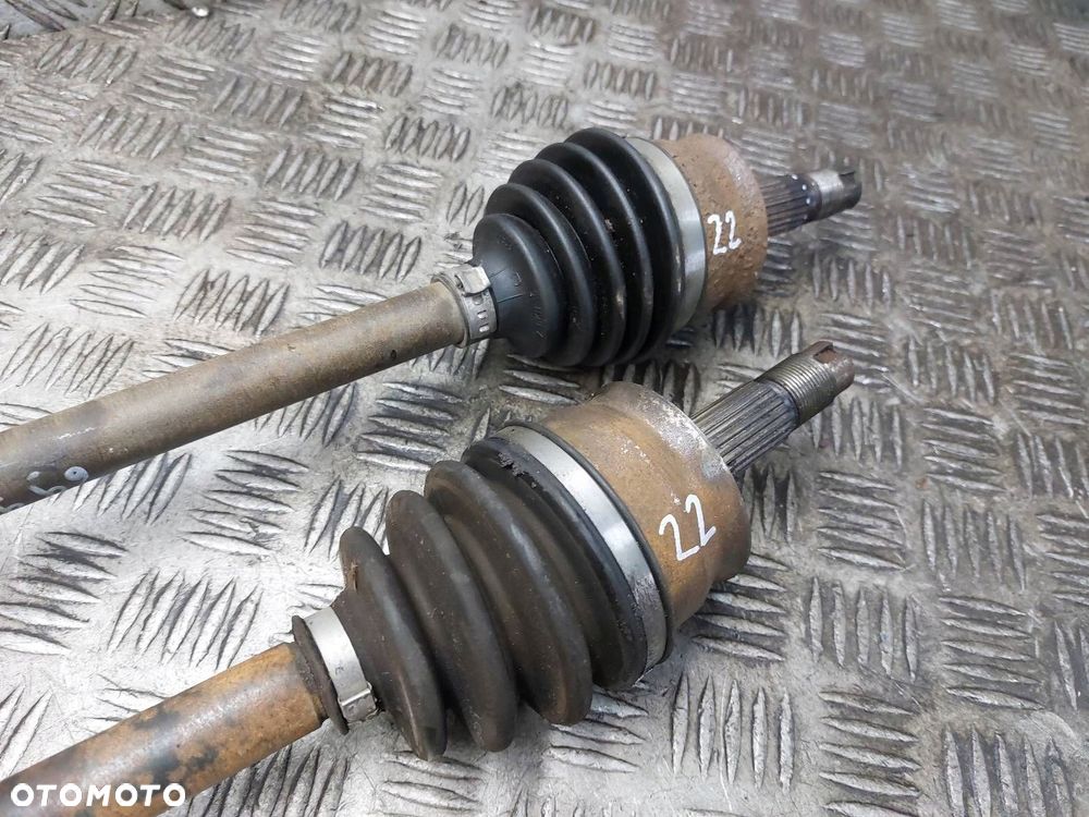 PÓŁOŚ LEWY PRZÓD + PRAWY PRZÓD 5B FIAT PANDA II 1.2 8V KRÓTKA DŁUGA - 4