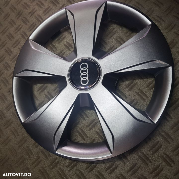 Capace roti R15 AUDI la set de 4 buc,Capace janata aliaj - 2