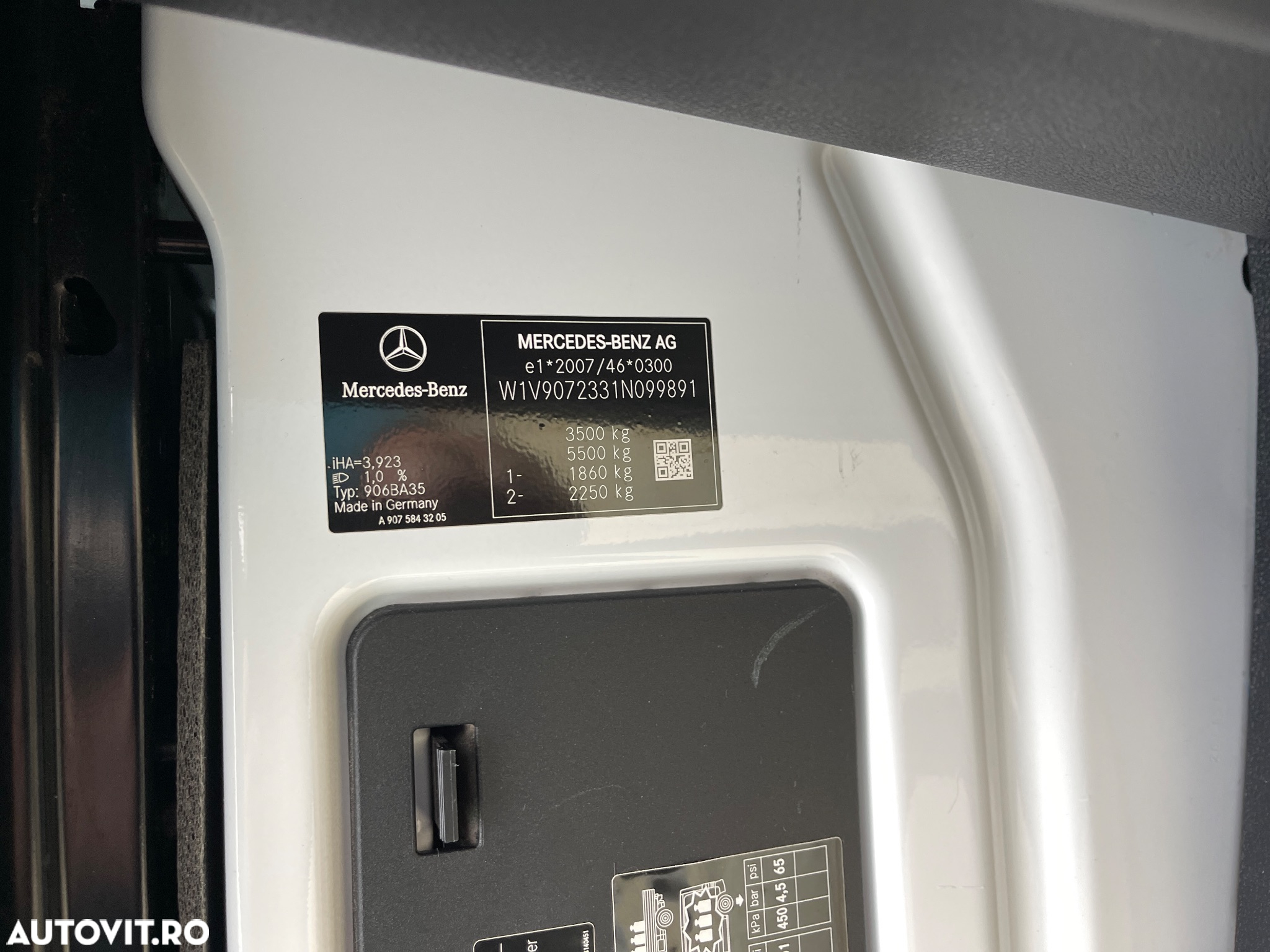 Mercedes-Benz Sprinter Doka 314  2.2CDI 6LOCURI - 33