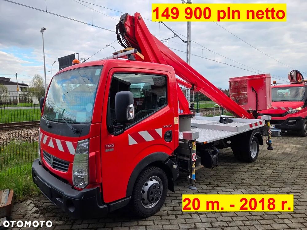Nissan Cabstar NT400 podnośnik koszowy 25 m 24 m 22 m 21 m 20 m 18 m 17 m - 11