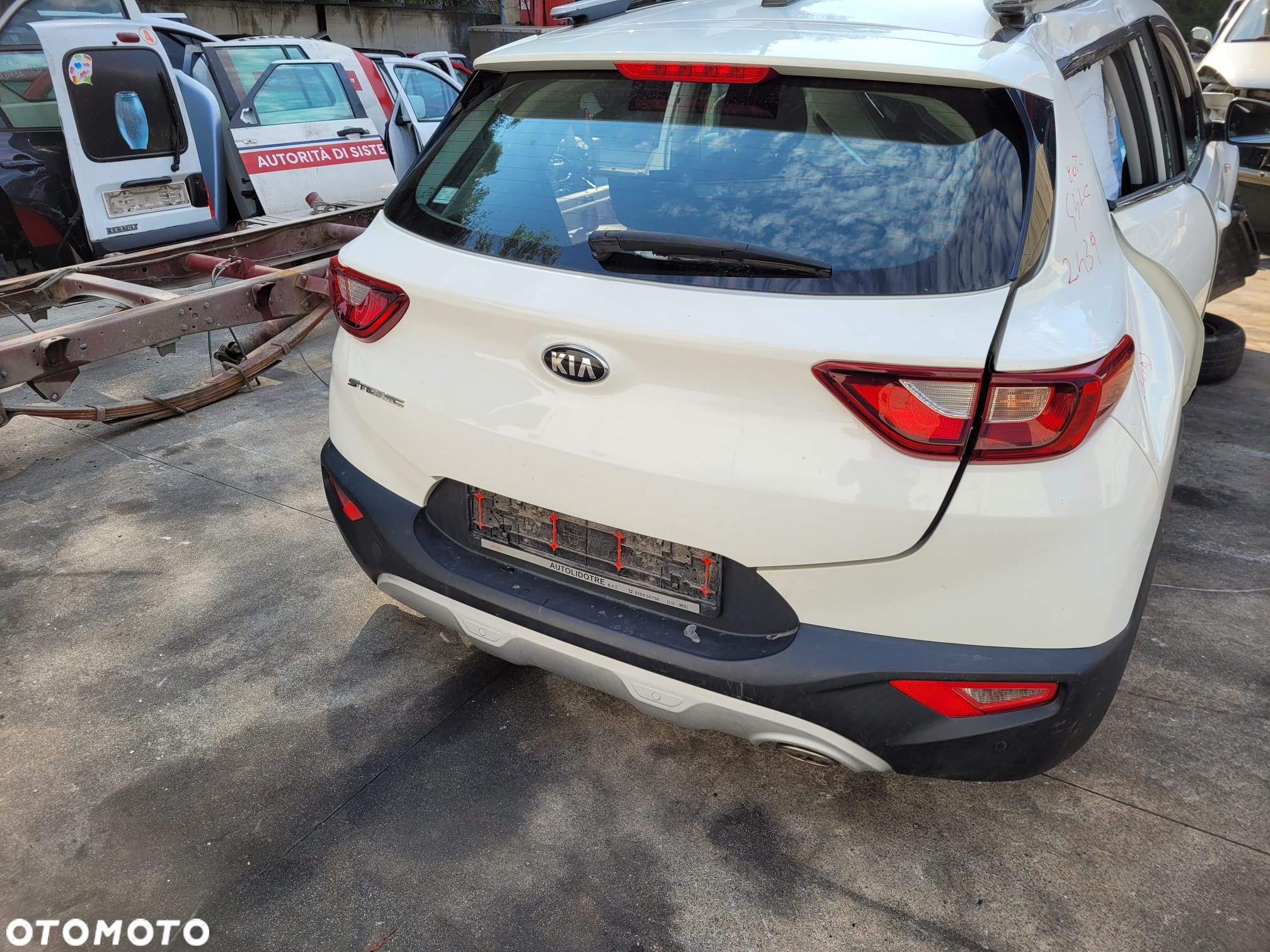 KIA STONIC ZDERZAK TYL TYLNY KOMPLETNY PDC - 4