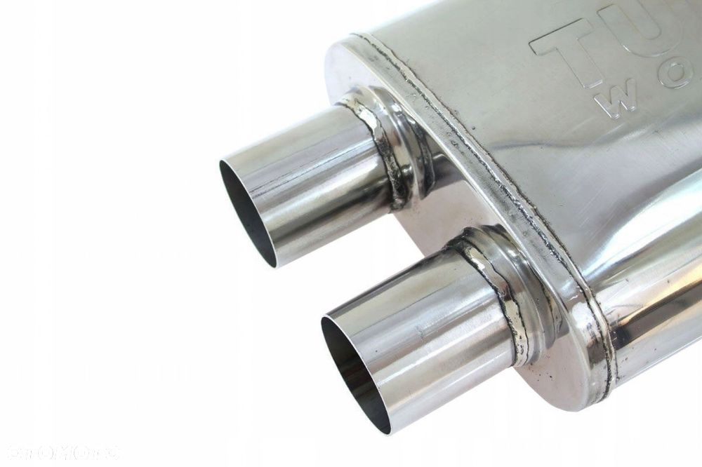 Tłumik Środkowy 70mm TurboWorks LT 304SS - 2
