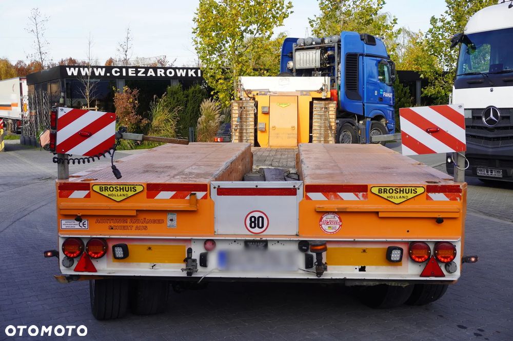 Broshuis 3ABD-48 61.0t / 40 ton ładowności / 3 osie skrętne / zawieszenie hydrauliczne - 6