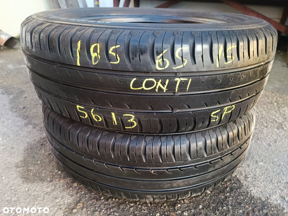 185/65R15 88T Opony Letnie Lato CONTINENTAL ContiEcoContact 3  5,5mm Legnica ALU-RAD 185/65 - 1