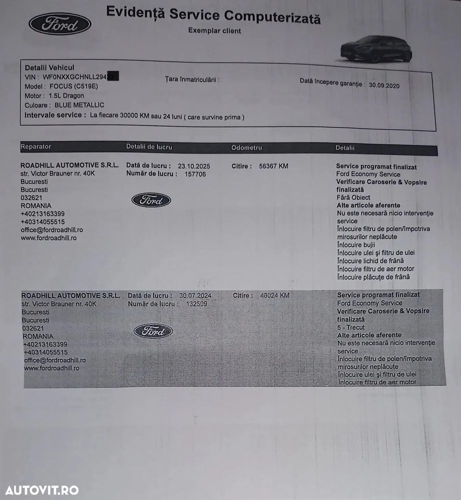 Ford Focus 1.5 EcoBoost ST-Line - 24