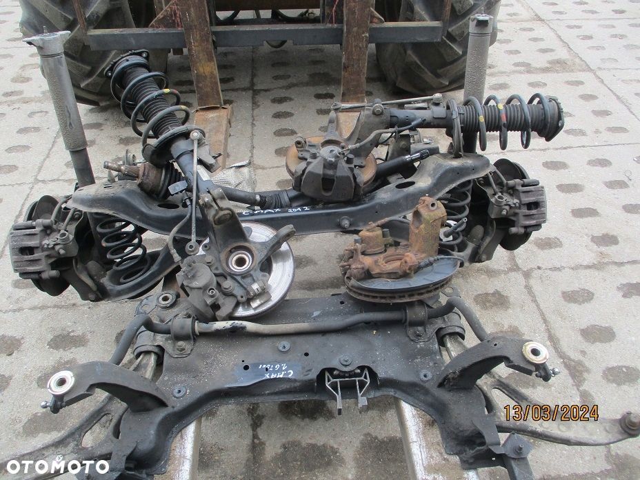 FORD C-MAX MK2 AMORTYZATOR PIASTA WÓZEK PRZÓD P/L - 1