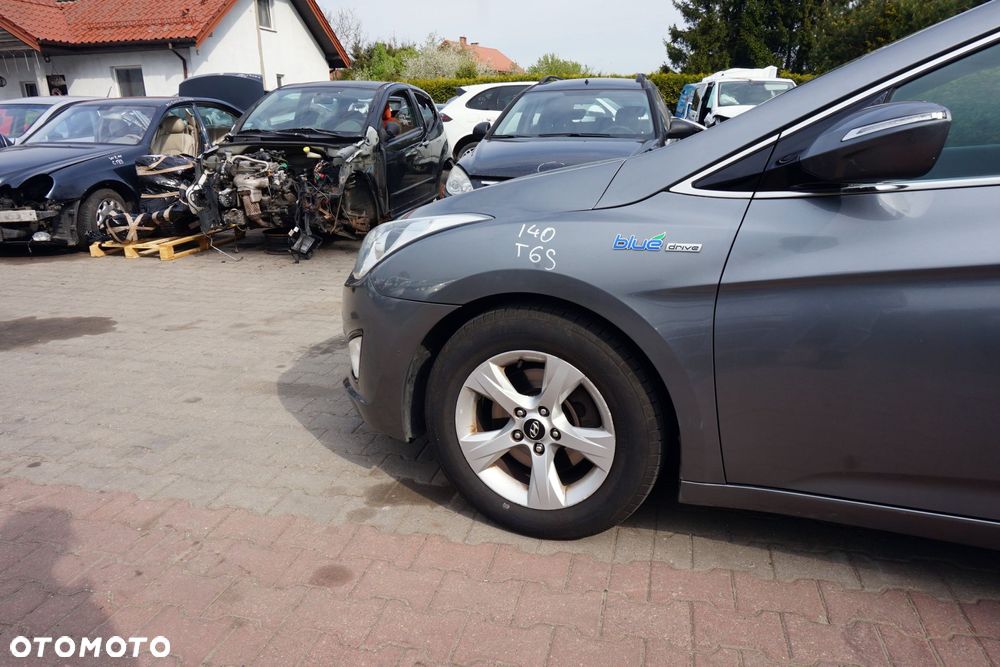 MASKA ZDERZAK BŁOTNIKI LAMPY I40 VF T6S  HYUNDAI 2011-2014 SZARY PRZÓD KOMPLETNY - 10