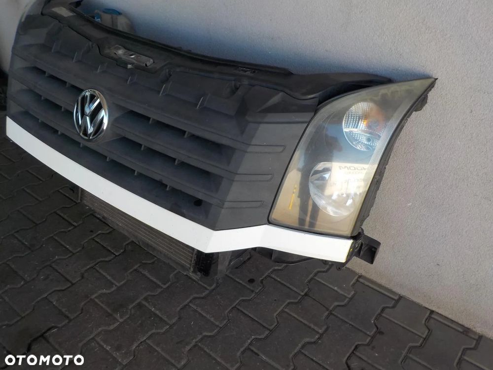 VW CRAFTER 2.0 TDI LIFT PAS PRZEDNI ZDERZAK KOMPLETNY PRZÓD CHŁODNICE GRILL LAMPY PDC - 5