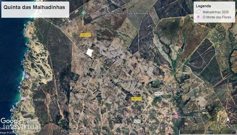 Vende-se Quinta agrícola com 4,20 hectares, inclui pequena construção - Grande imagem: 2/3