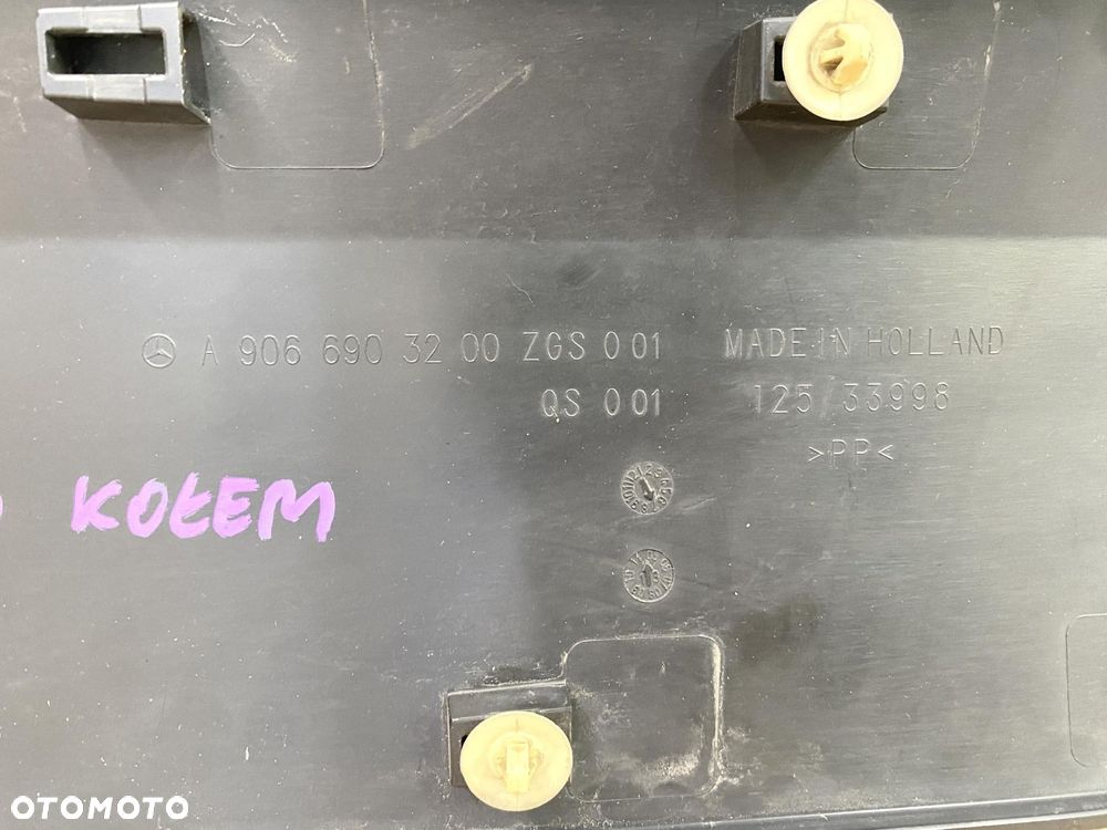 VW Crafter Sprinter 906 06- Listwa obrysówka Błotnik tylny Lewy przed kołem - 9