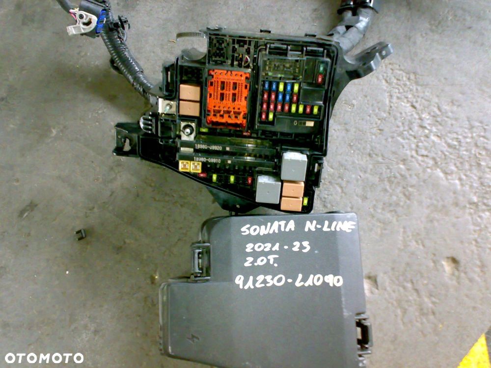 hyundai sonata viii dn8 2022 2023 puszka skrzynka wiązka instalacja - 2
