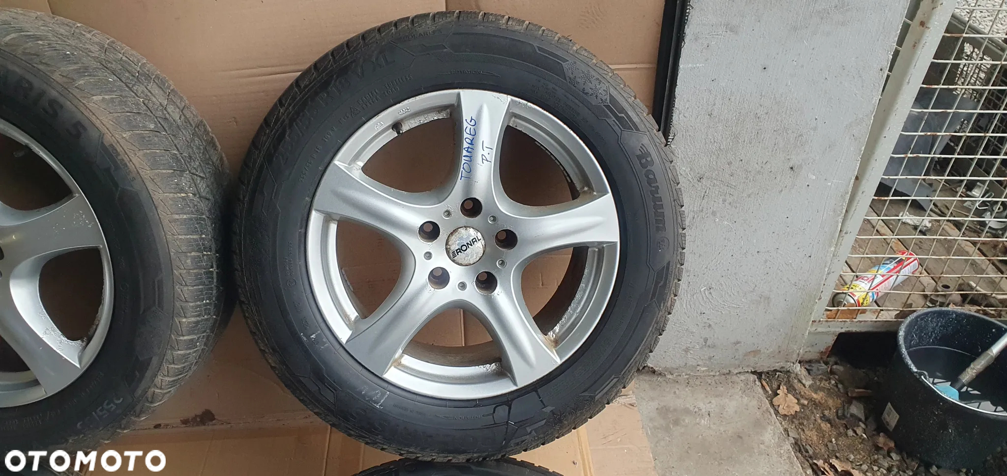 Alufelgi Ronal z oponami 5x130 8.5J 255/55 R18 VW Touareg 43R8855 - 2