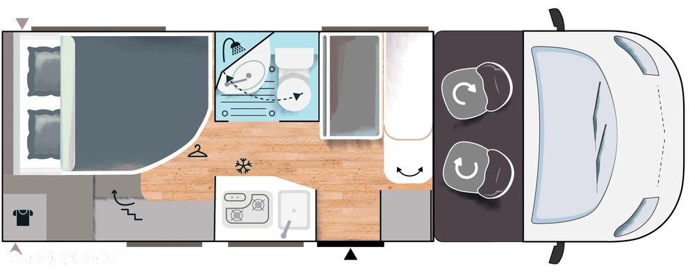 Ford KAMPER CHAUSSON S695 SPORT LINE 165KM AUTOMAT NOWY! - 3