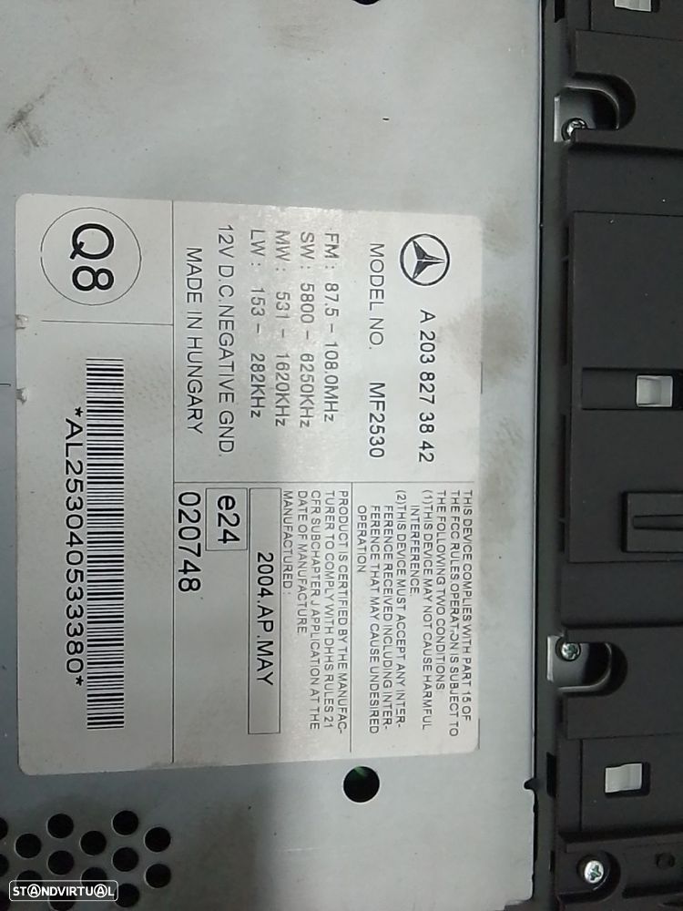 Auto-Radio Mercedes-Benz M-Class (W164) - 3