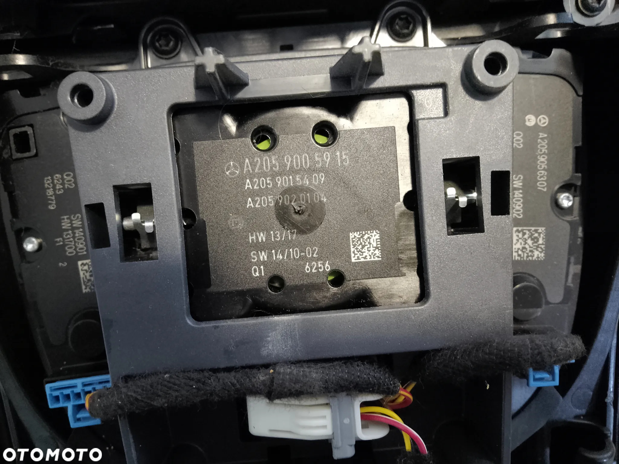 Panel kontroler idrive touchpad MERCEDES C W205 - 3