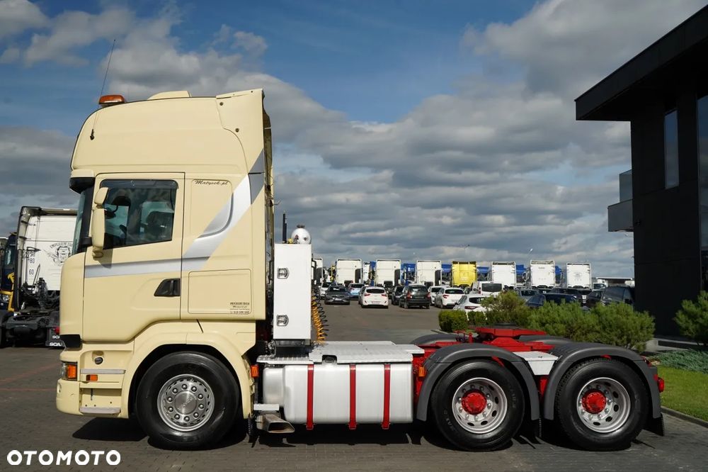 Scania R 580 / V8 / 6x4 / DMC: 95.000 KG / KLIMA POSTOJOWA / OPTICRUISE / 3 OSIOWY CIĄGNIK SIODŁOWY - 6