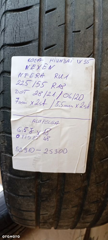 Alufelgi felgi aluminiowe alusy 5x114.3 R18 6,5J Hyundai ix35 52910-2S300 - 28