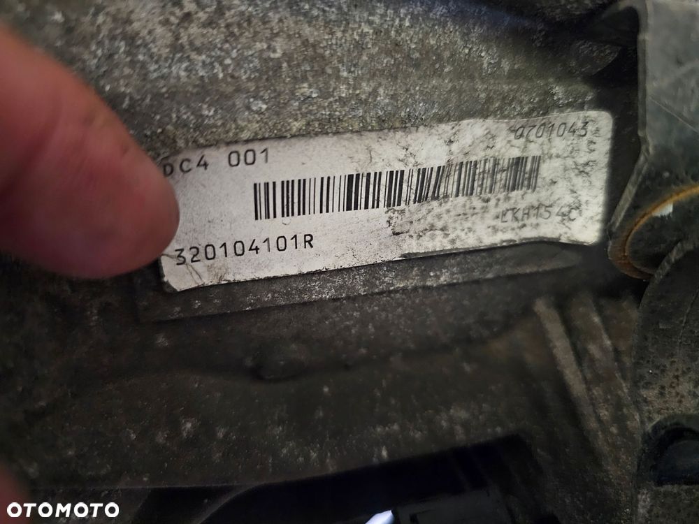 renault scenic skrzynia biegów dc4001 1.5 diesel 110km automat - 2