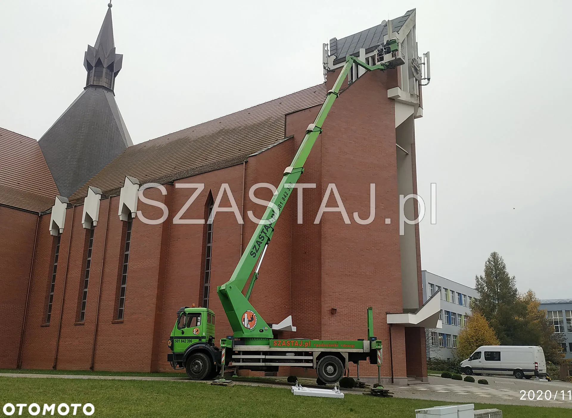 Mercedes-Benz Podnośnik Koszowy Wumag WT350 35 Metrów 29 w bok Pilot - 10