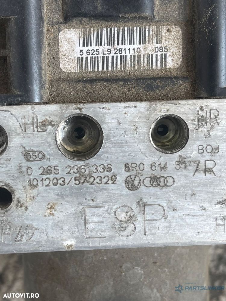 Pompa ABS AUDI Q5 8RB 2008 - > 8R0614517R 0265236336 - 2