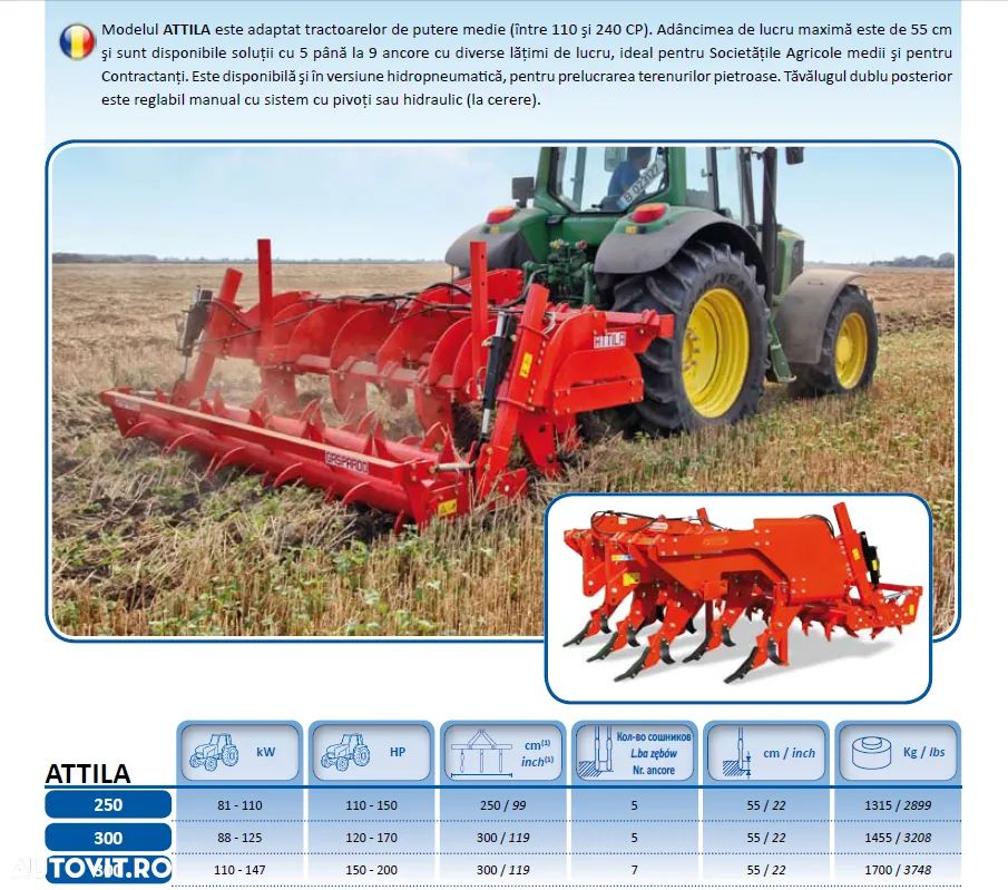 Maschio ATTILA 250/5, 300/7 - 16