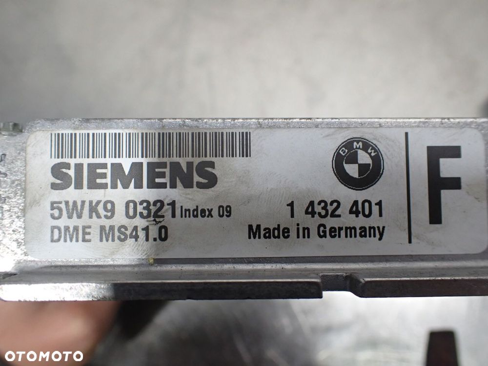 KOMPUTER SILNIKA BMW 528 2.8 5WK90321 1432401 - 6