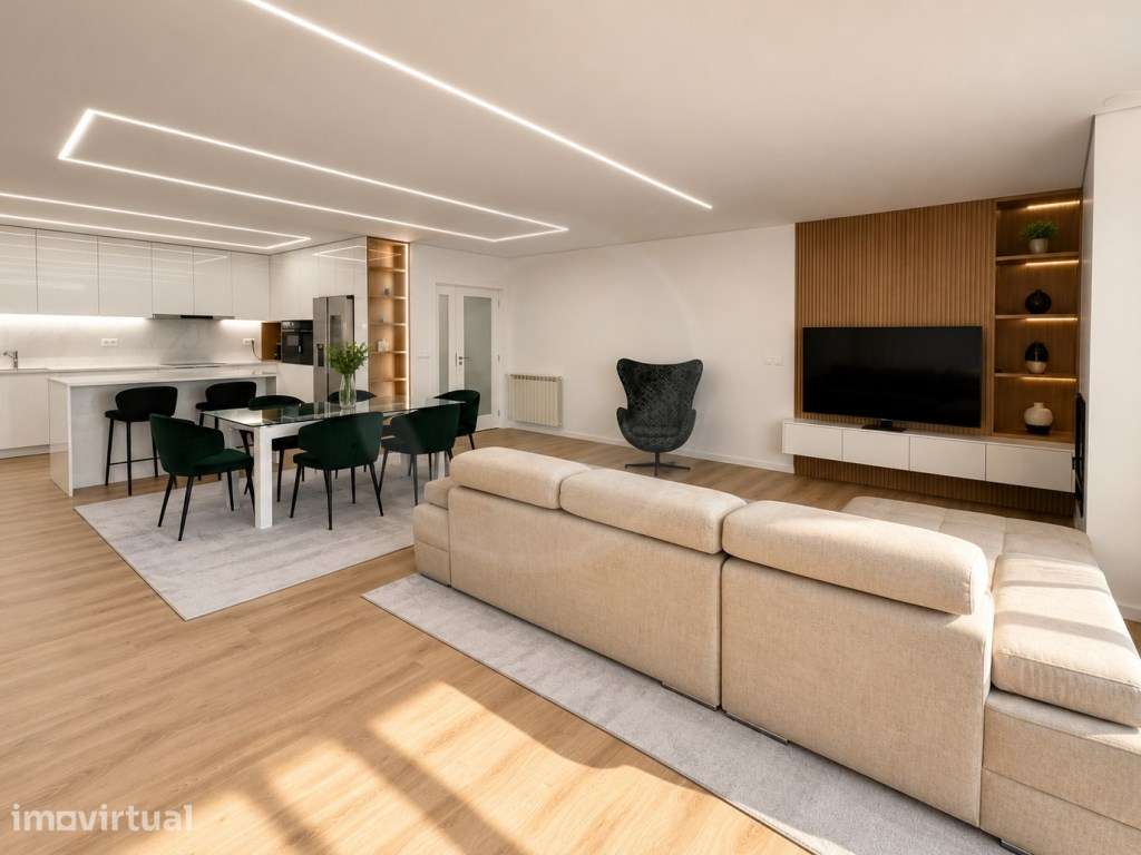 Penthouse T3 Totalmente Renovada na Póvoa de Varzim - Grande imagem: 2/48