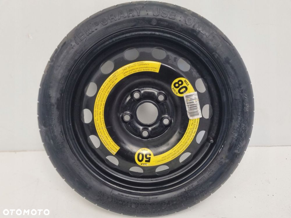 KOŁO DOJAZDOWE ZAPASOWE Audi Seat Vw Golf V 125/70 R16 1K0601027F 5x112 - 2