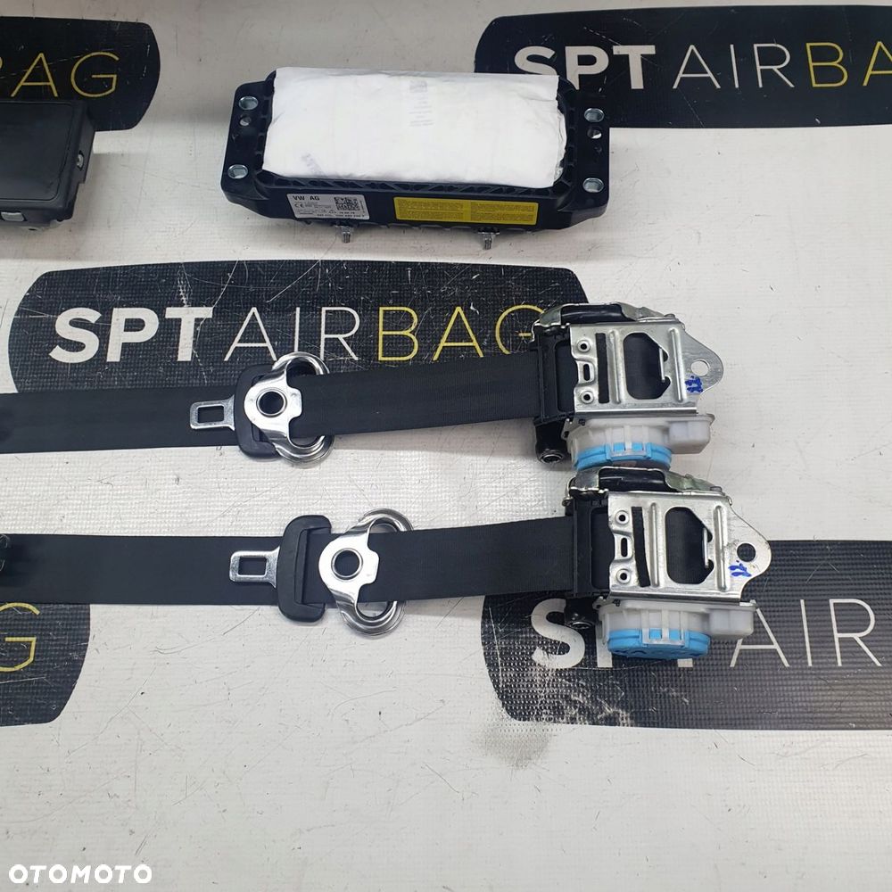 SKODA KAROQ SPORTLINE PRZED LIFTEM DESKA ROZDZIELCZA KONSOLA KOKPIT PULPIT PODUSZKI AIRBAG AIR BAG PASY KIT SET - 9