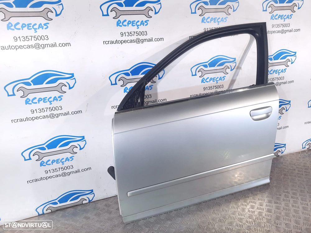 PORTA PORTAS FRENTE FRONTAL ESQUERDA AUDI A4 B7 SLINE 8E0831051L 8E0831051 FECHO ELEVADOR MOTOR PUXADOR VIDRO RETROVISOR RETROVISORES - 2