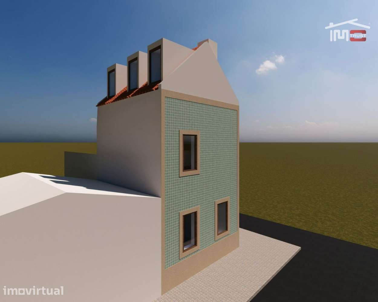 Lote no Centro Histórico do Samouco com projeto aprovado - Grande imagem: 2/24