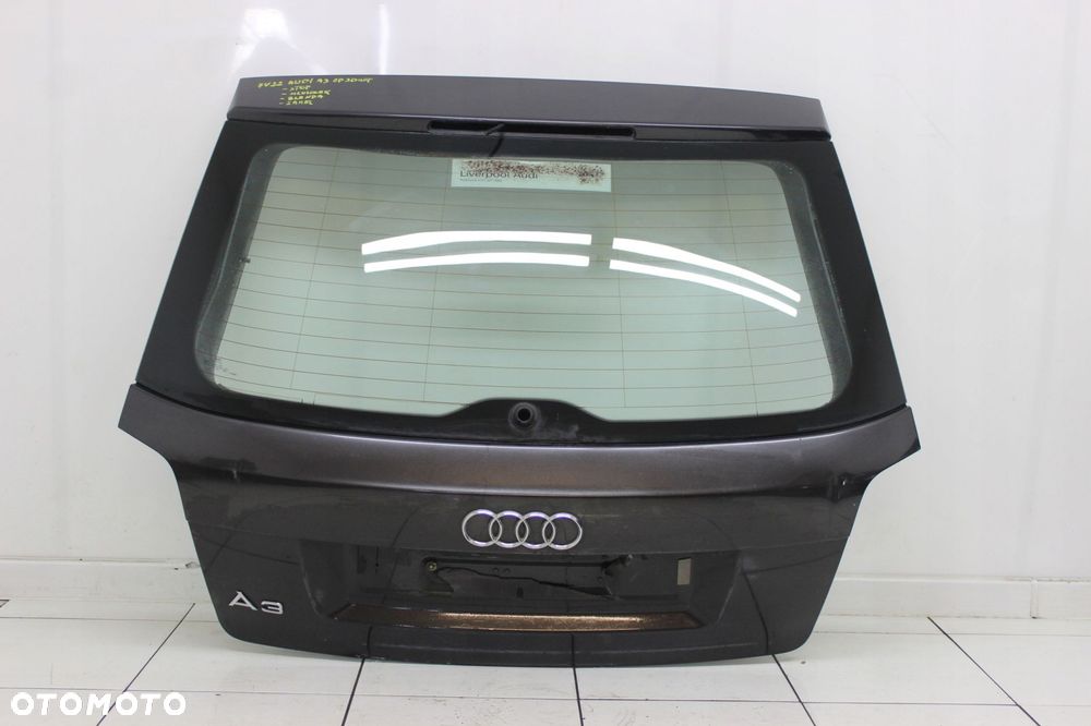 KLAPA POKRYWA BAGAŻNIKA AUDI A3 8P LIFT 3D 2009 LZ7L - 1