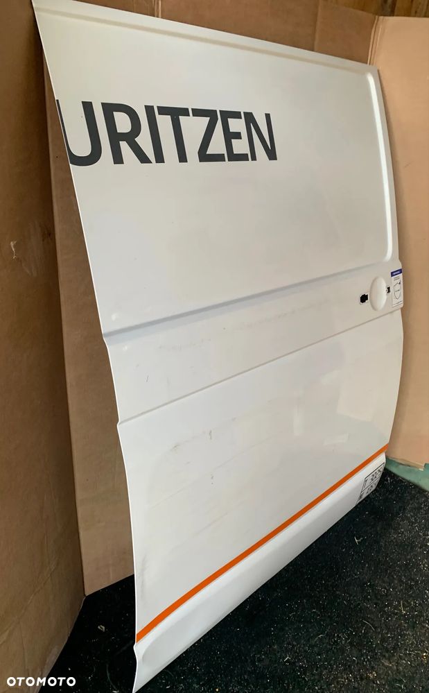 Drzwi boczne przesuwne prawe VW T6 T5 pełne białe - 2