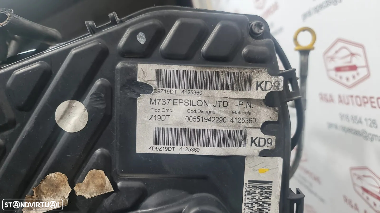 Motor Completo Oel Vectra C 1.9 CDTI 120CV Ref Z19DT - 2