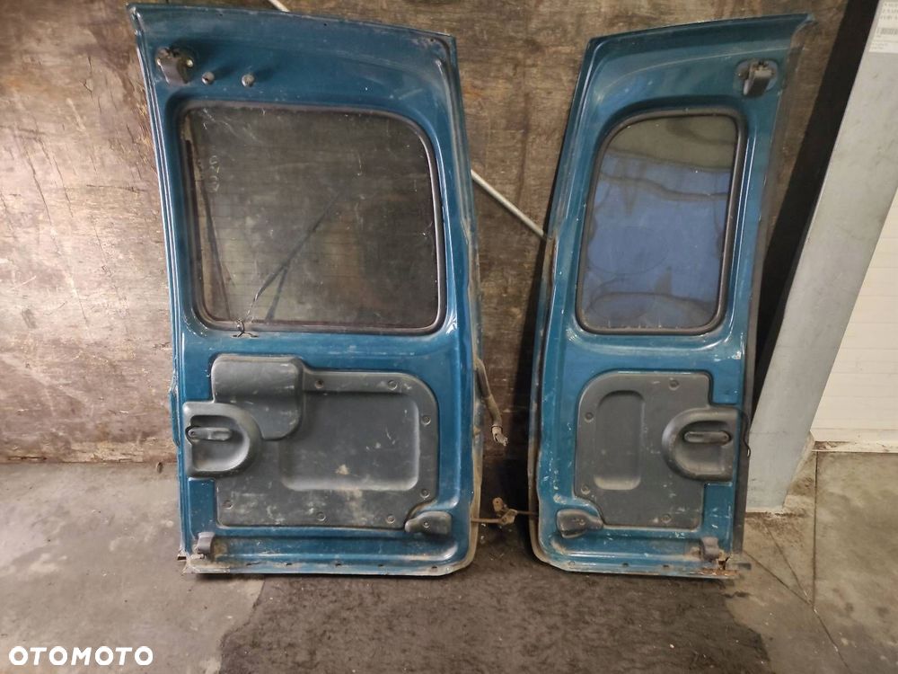 KOMPLETNY TYŁ RENAULT KANGOO I OD90 DRZWI TYŁ TYLNE ZDERZAK TYŁ LAMPA TYŁ - 8