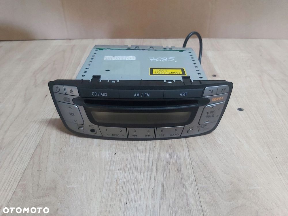 Toyota Aygo I radio CD oryginał - 1