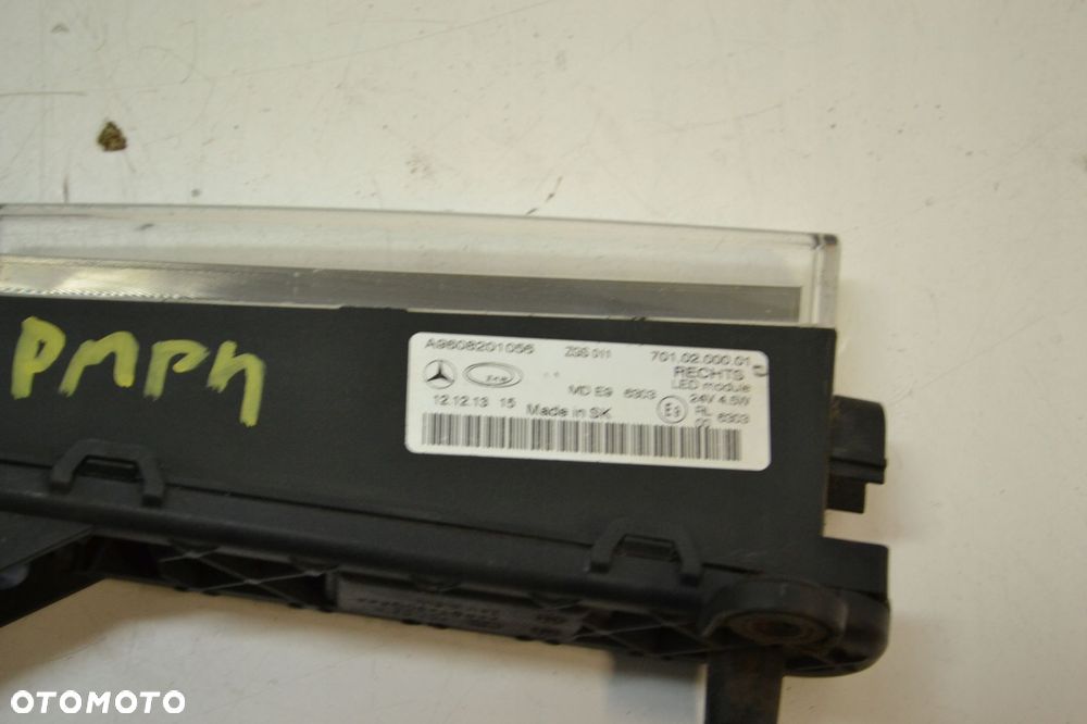 MERCEDES ACTROS MP4 HALOGEN LED PRAWY A9608201056 - 7