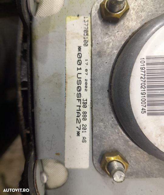 Airbag volan 3b0880201as Volkswagen VW Passat B5  [din 1996 pana  2000] seria - 3