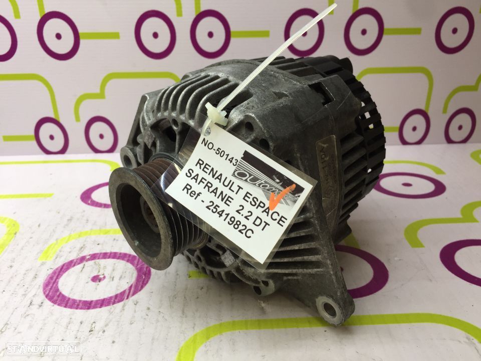 Alternador Renault Espace / Safrane 2.2TD 113Cv de 1995 - Ref: 2541982C - NO50143 - 1