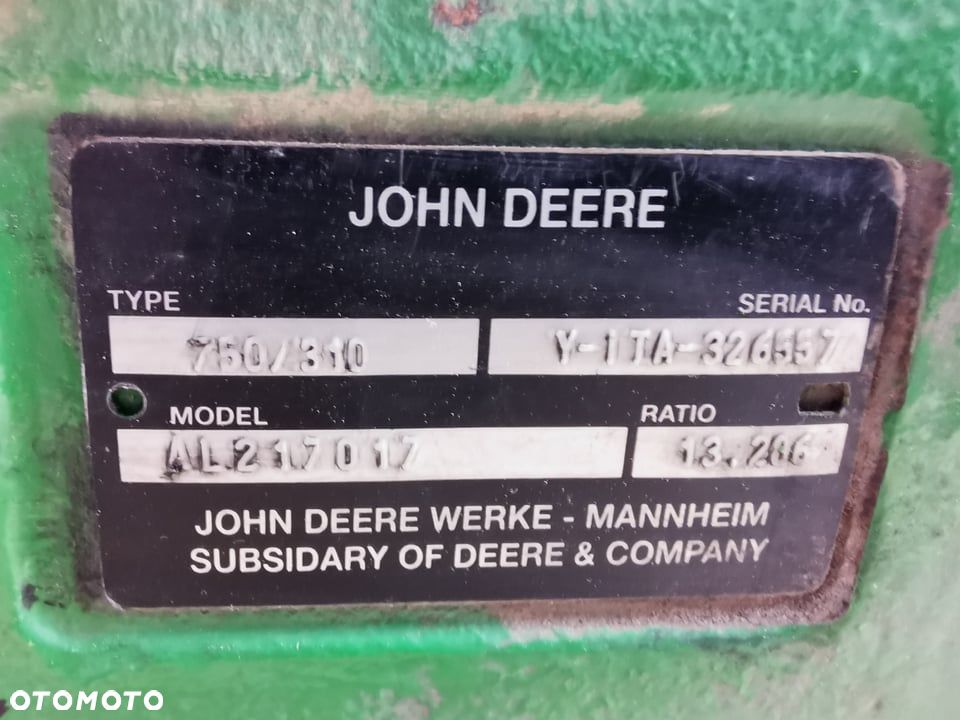 Mechanizm różnicowy przedni John Deere 6155 R {Typ 750310} - 13