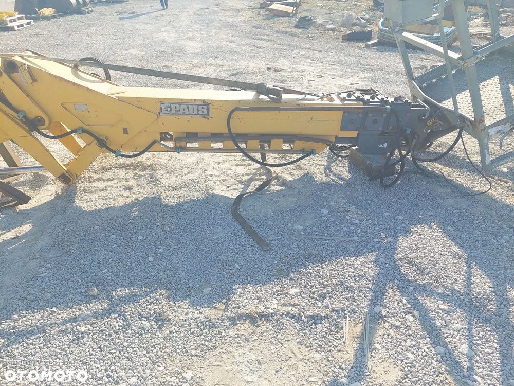 Ramię Paus teleskop-długość 570 cm + 430 cm teleskop 3 razy wysuwany Kosz Paus ze sterowaniem podnośnik zwyżka Wysięg teleskopowy - 8