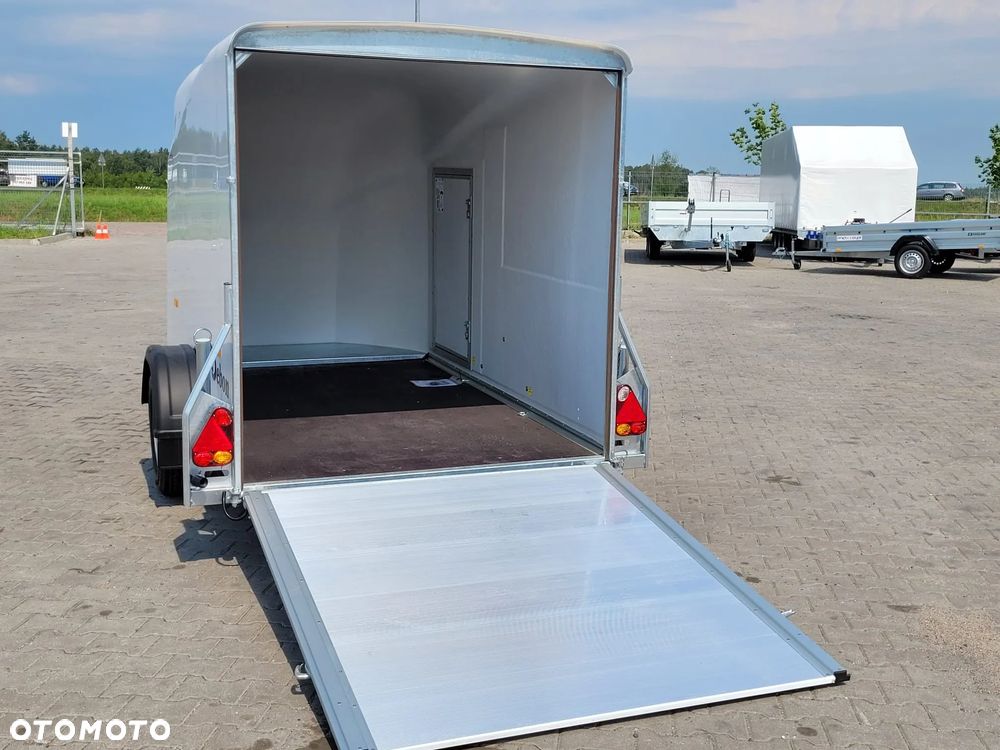 Debon Przyczepa kontener furgon box DMC1300kg Cargo 300x150x170cm rampa tylna aluminiowa - 9