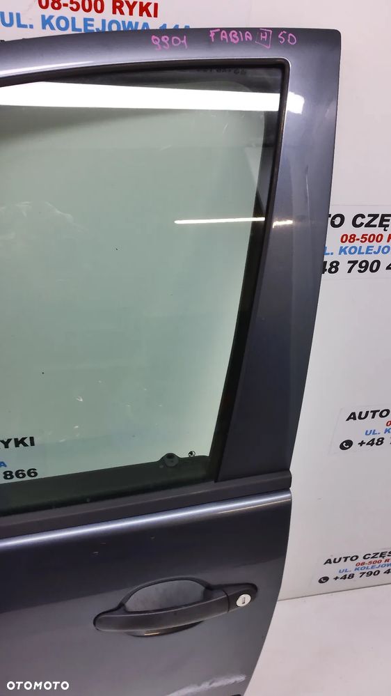 Skoda Fabia I Drzwi Lewy Przód 9901 Lusterko - 6