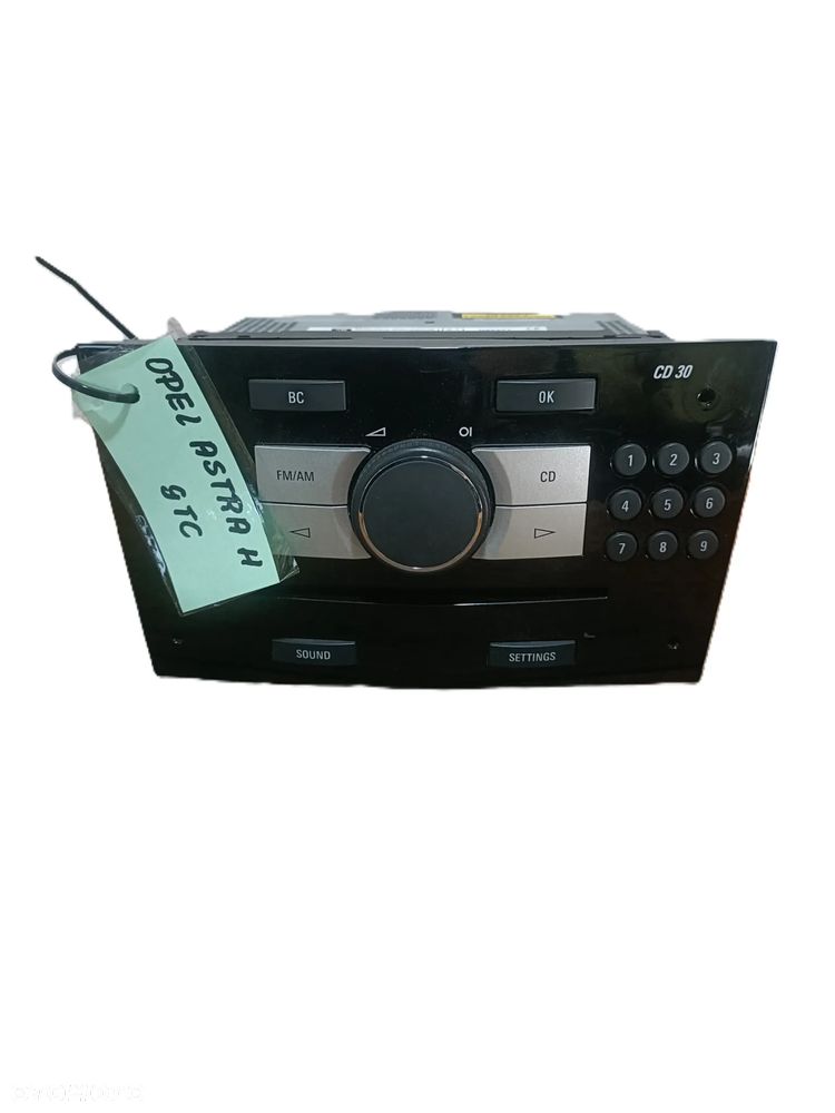 OPEL ASTRA III H GTC 04-10 radioodtwarzacz radioodbiornik radio 13263052 * - 1