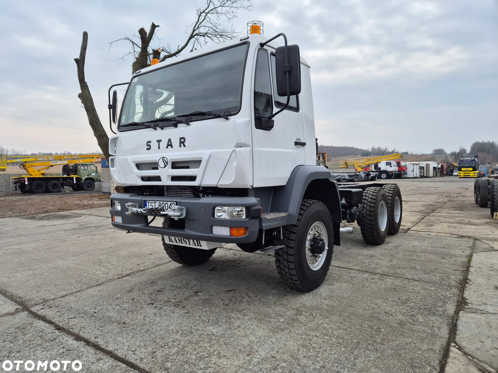 Star 266 MODERNIZACJA 6x6 MAN POD ZABUDOWĘ HDS HIAB HMF PODNOŚNIK KOSZOWY - 2