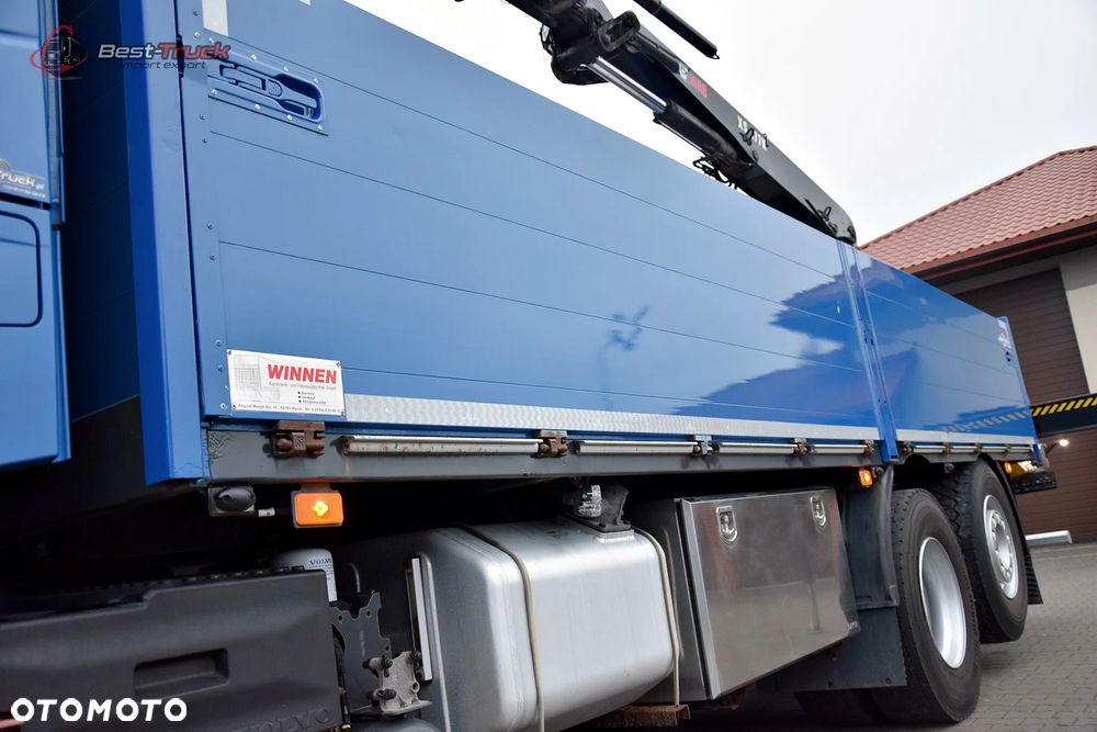 Volvo FH 540 / 6X2 / CAŁY NA PODUSZKACH /  OŚ SKRĘTNA PODNOSZONA  / HDS HIAB K177 PRO / ROTATOR / SKRZYNIA 6,7 M  / - 26