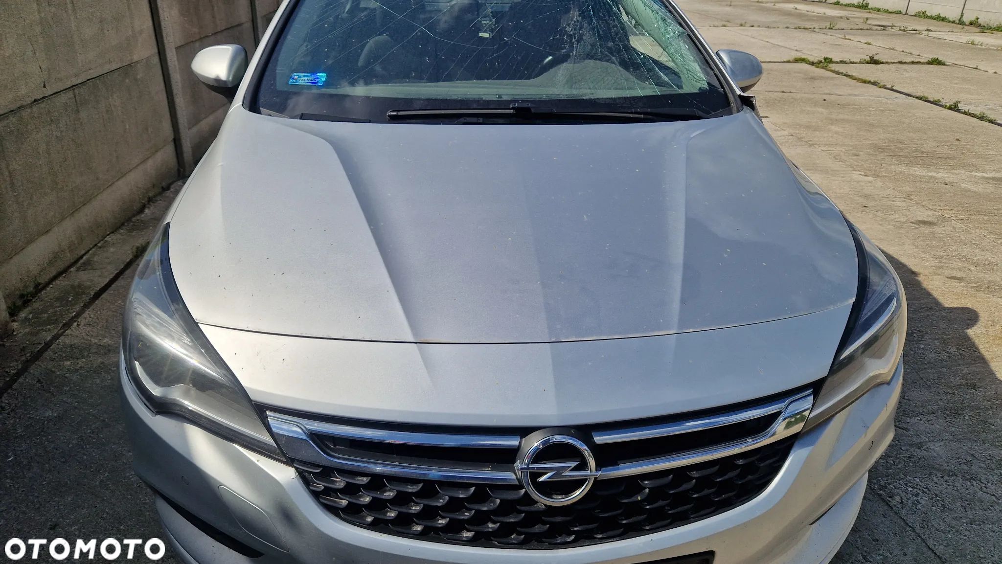 OPEL ASTRA K MASKA ZDERZAK BŁOTNIKI PRZÓD KOMPLETNY Z176 - 1