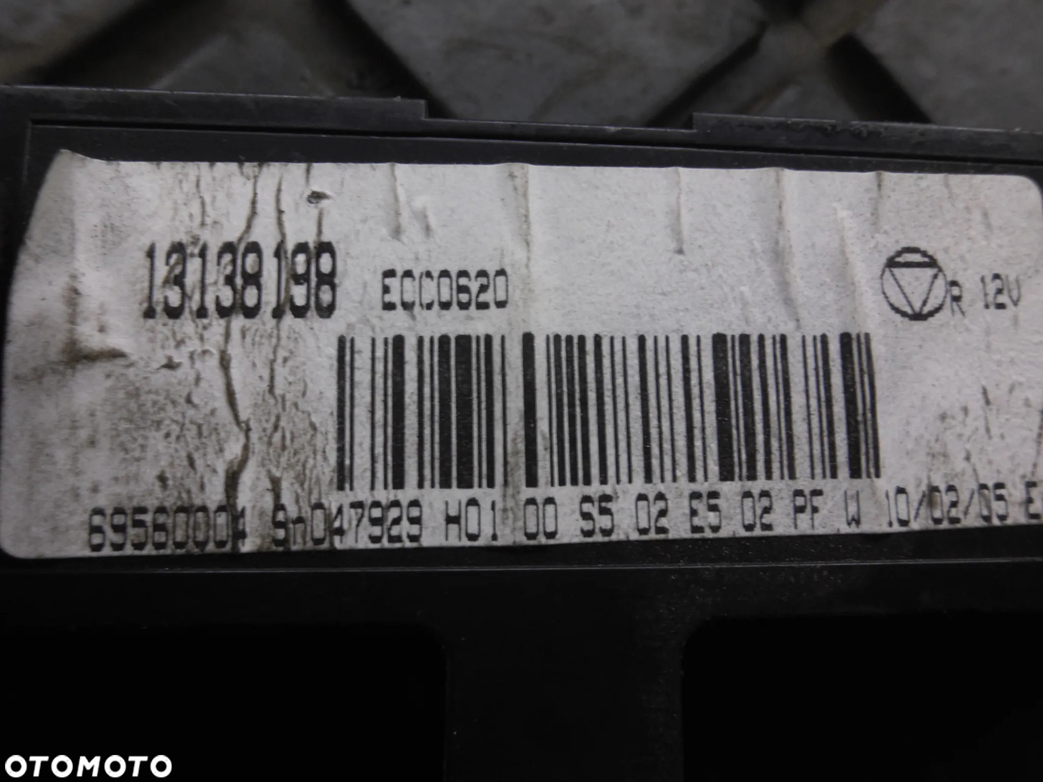 OPEL VECTRA C PANEL STEROWANIA KLIMATYZACJI NAWIEWU 13138198 - 3